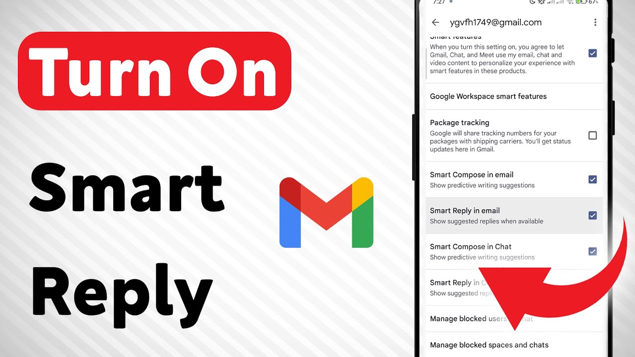 How To Turn On Smart Reply in Gmail App (Updated)