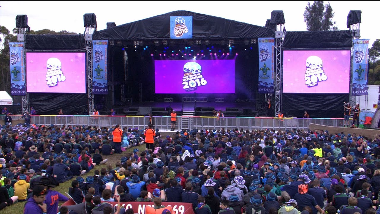 Opening Ceremony - 24th Australian Scout Jamboree (AJ2016)