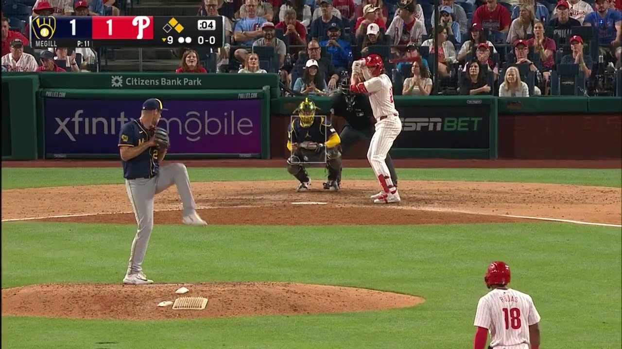 Every Whiff on Trevor Megill's Four-Seam Fastball in 2024