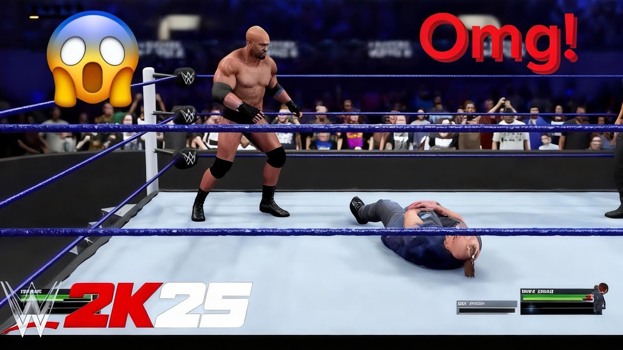 WWE 2K25 - Goldberg vs. Brock Lesnar - No. Holds Barred (Match}