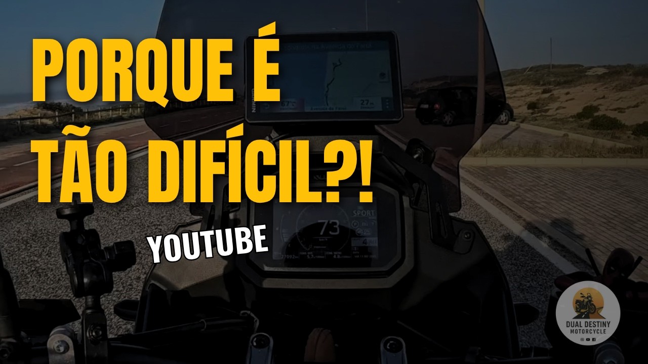 Criar no YouTube é frustrante — e finalmente percebi porquê