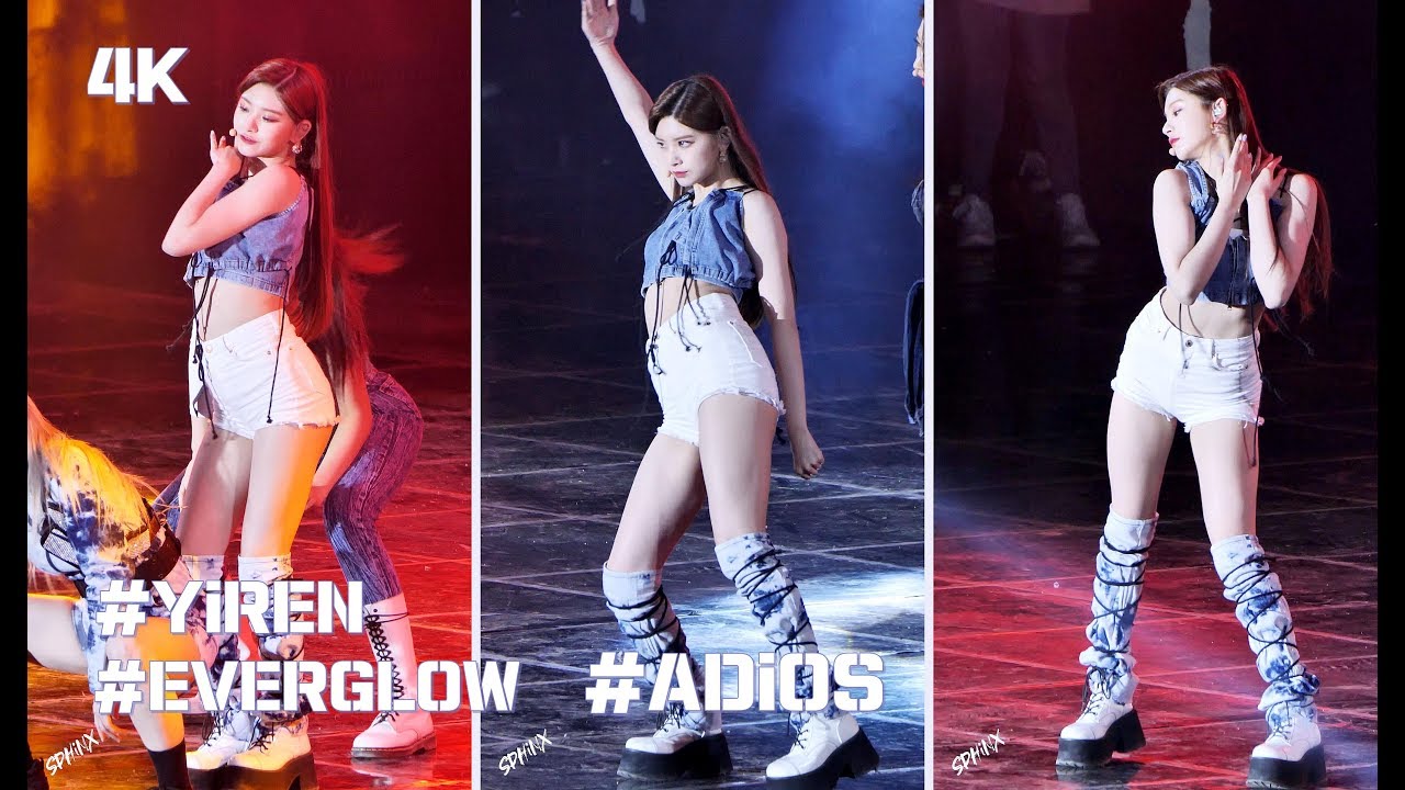 190929 EVERGLOW, YiREN - ADiOS (4K 에버글로우, 이런, 아디오스) 직캠 FANCAM by SPHiNX