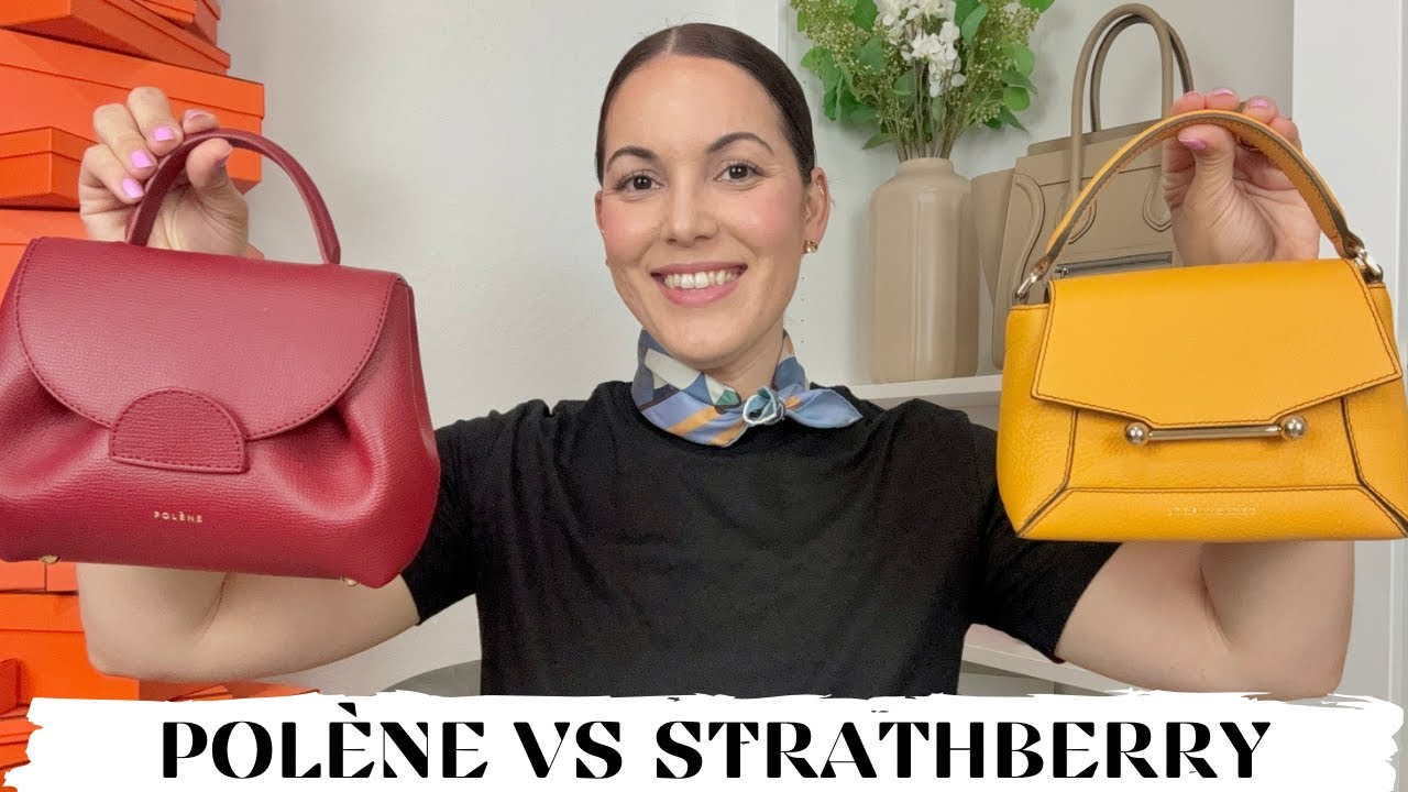 POLENE NUMERO UN (Number One) NANO VS STRATHBERRY MOSAIC NANO 👜 In depth comparison - need both?! 🤔