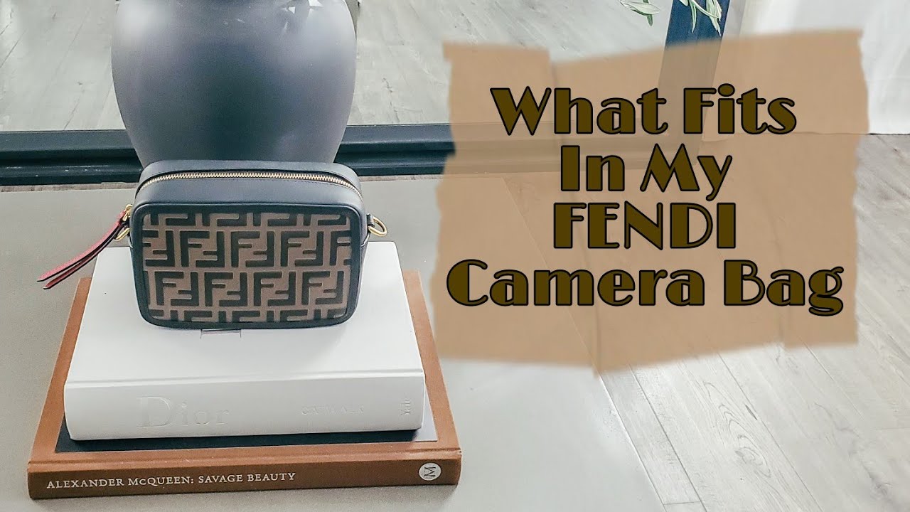 NEW* Whats in my camera bag| 4 ways ! FENDI