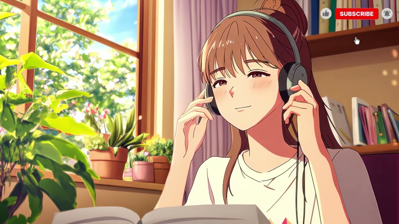 🌱 CHILL LOFI MORNING • Soft Relaxing Beats For Study, Focus, Work & Cozy Daybreak Vibes ☕