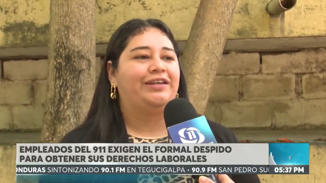 Empleados del 911  exigen el despido formal de forma 