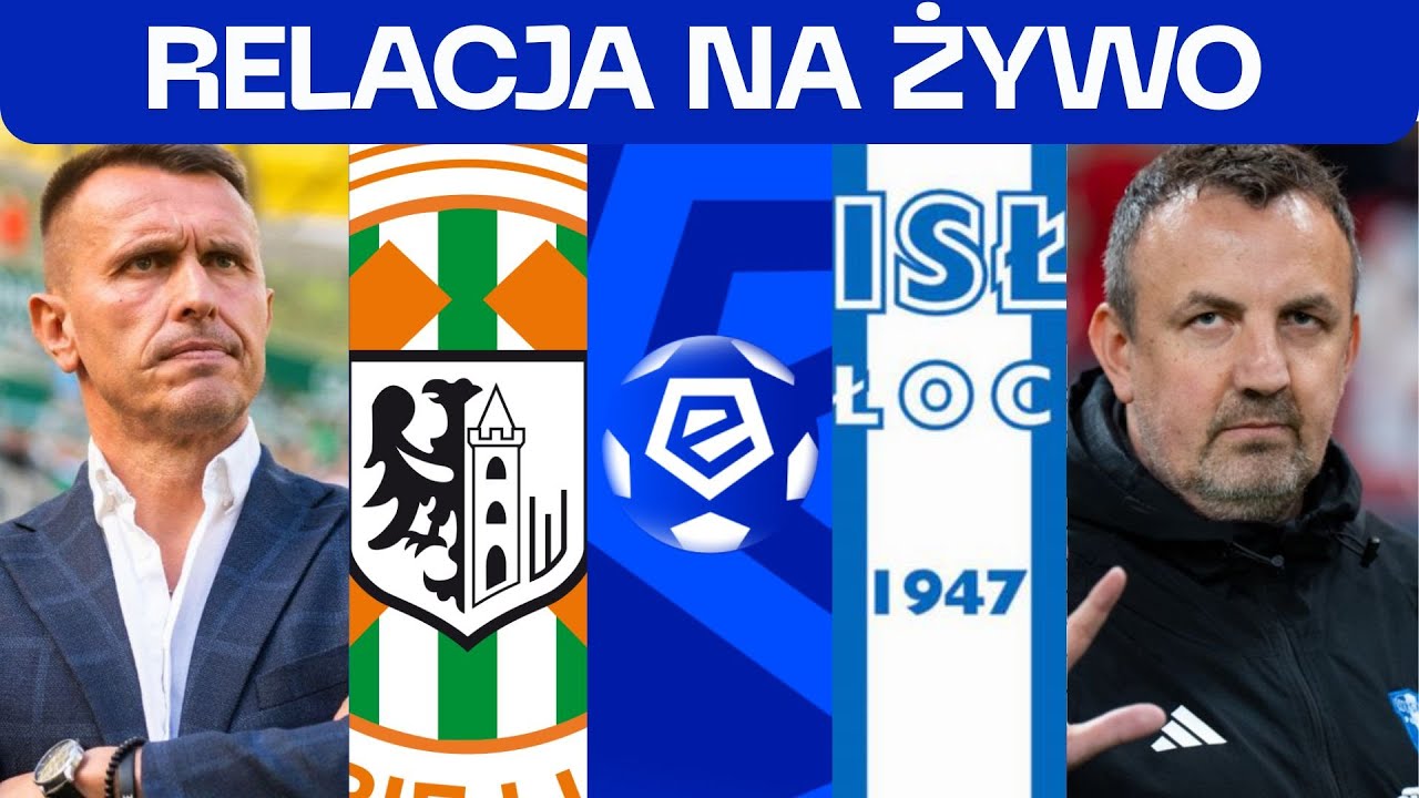 ZAGŁĘBIE LUBIN - WISŁA PŁOCK - EKSTRAKLASA (KOMENTARZ NA ŻYWO)