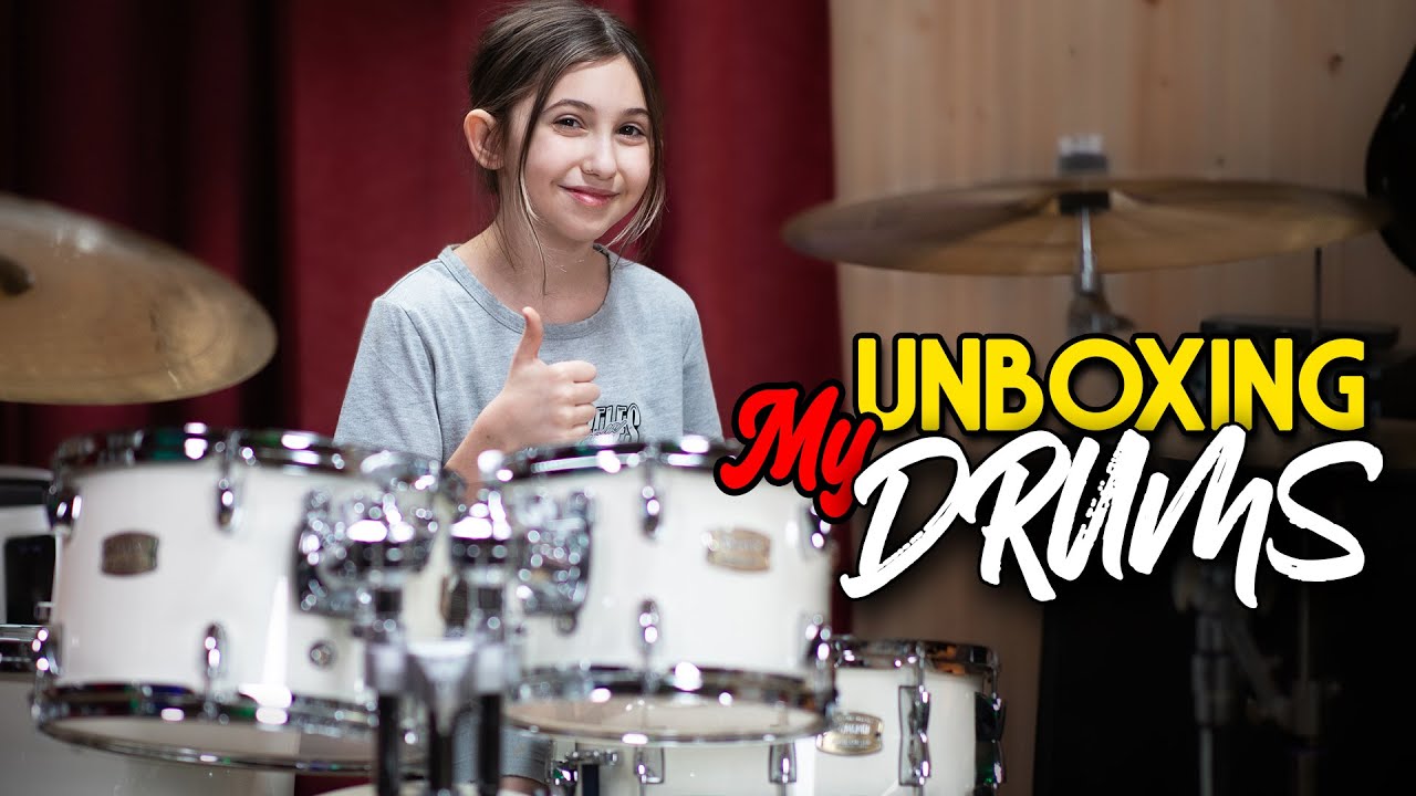 Unboxing My New DRUMS - YAMAHA Stage Custom