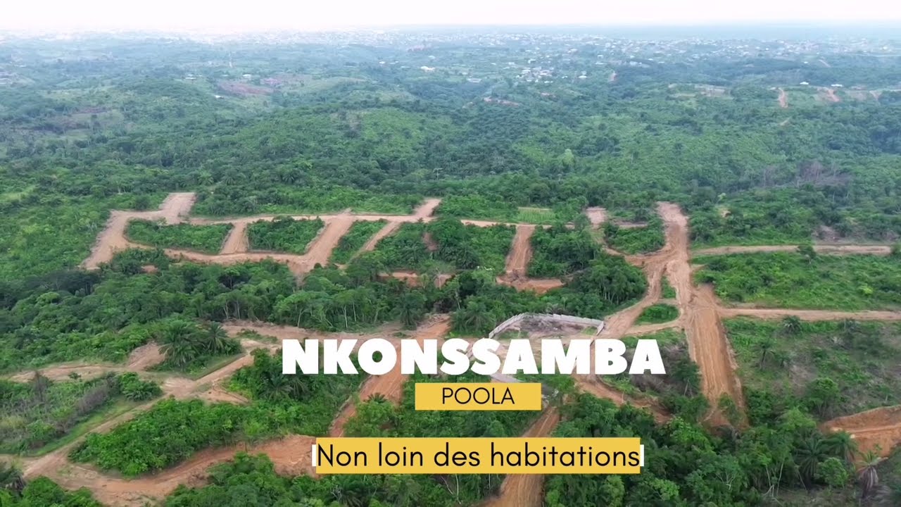 DRONE CAMEROUN TERRAIN À VENDRE DANS LES VILLES DE DOUALA-YAOUNDÉ-NKONGSAMBA