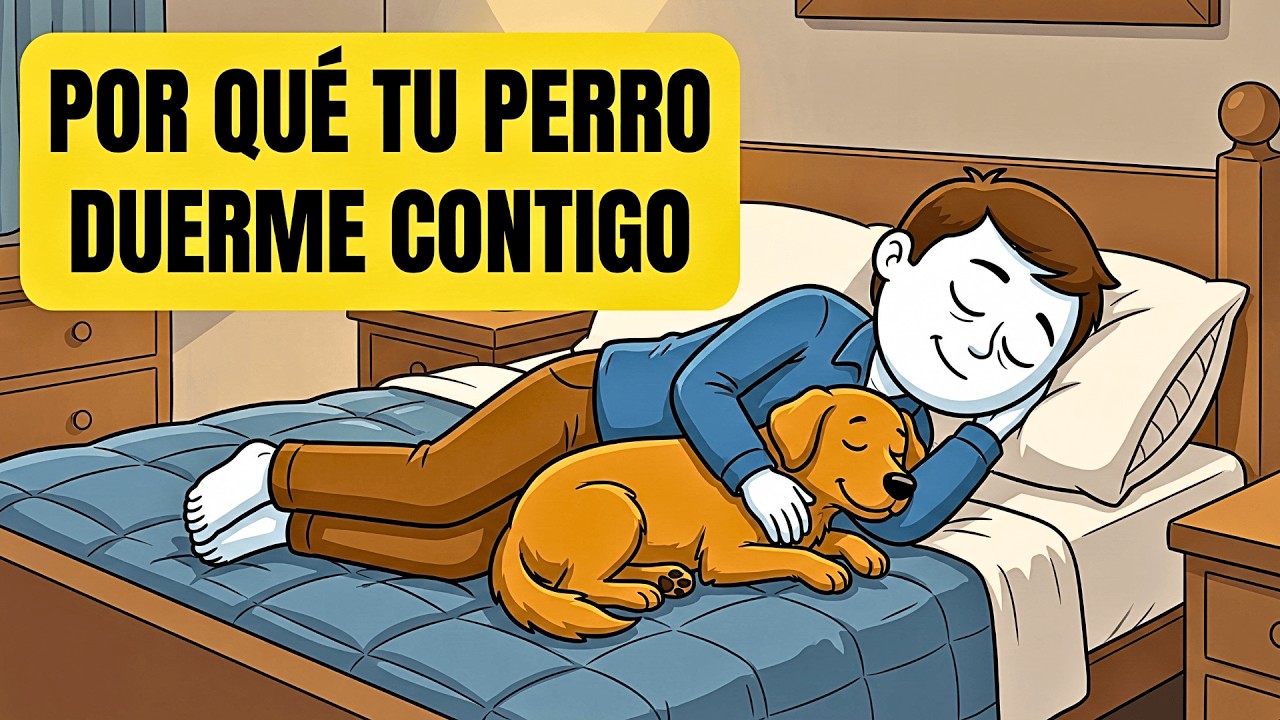 La razón científica por la que tu perro duerme en tu cama