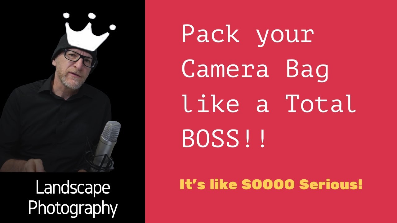 Landscape Photography | Pack your camera bag like a TOTAL BOSS!!!