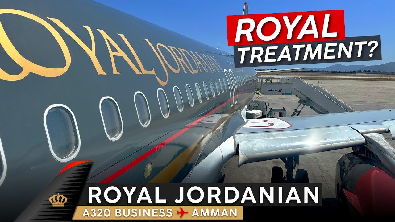 Бизнес-класс ROYAL JORDANIAN A320【Афины-Амман】Один большой недостаток! 🤮
