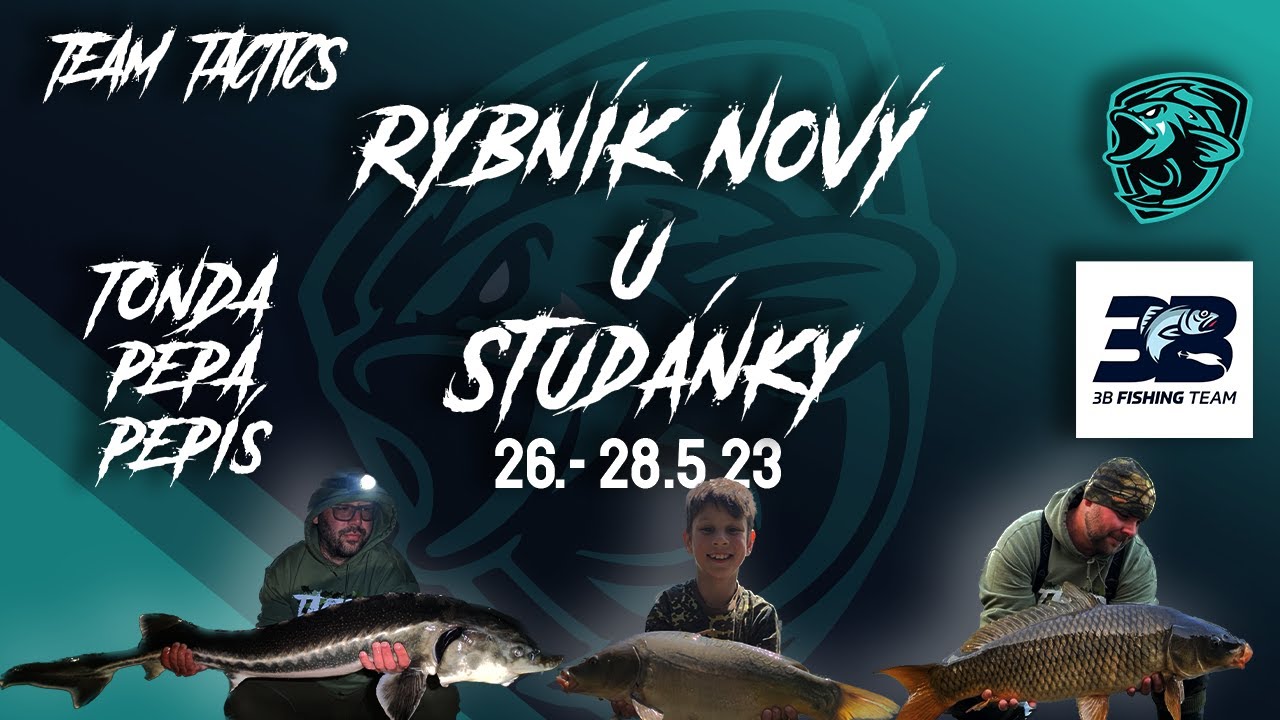 RYBAŘENÍ - RYBNÍK NOVÝ U STUDÁNKY - JESETER A POP-UP - DEADMAN / WWW.TACTICS.CZ