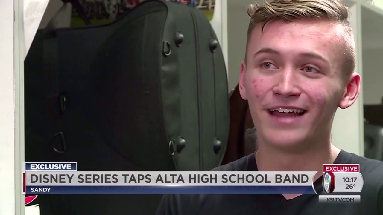 Alta High School Band on KSL News (High School Musical)
