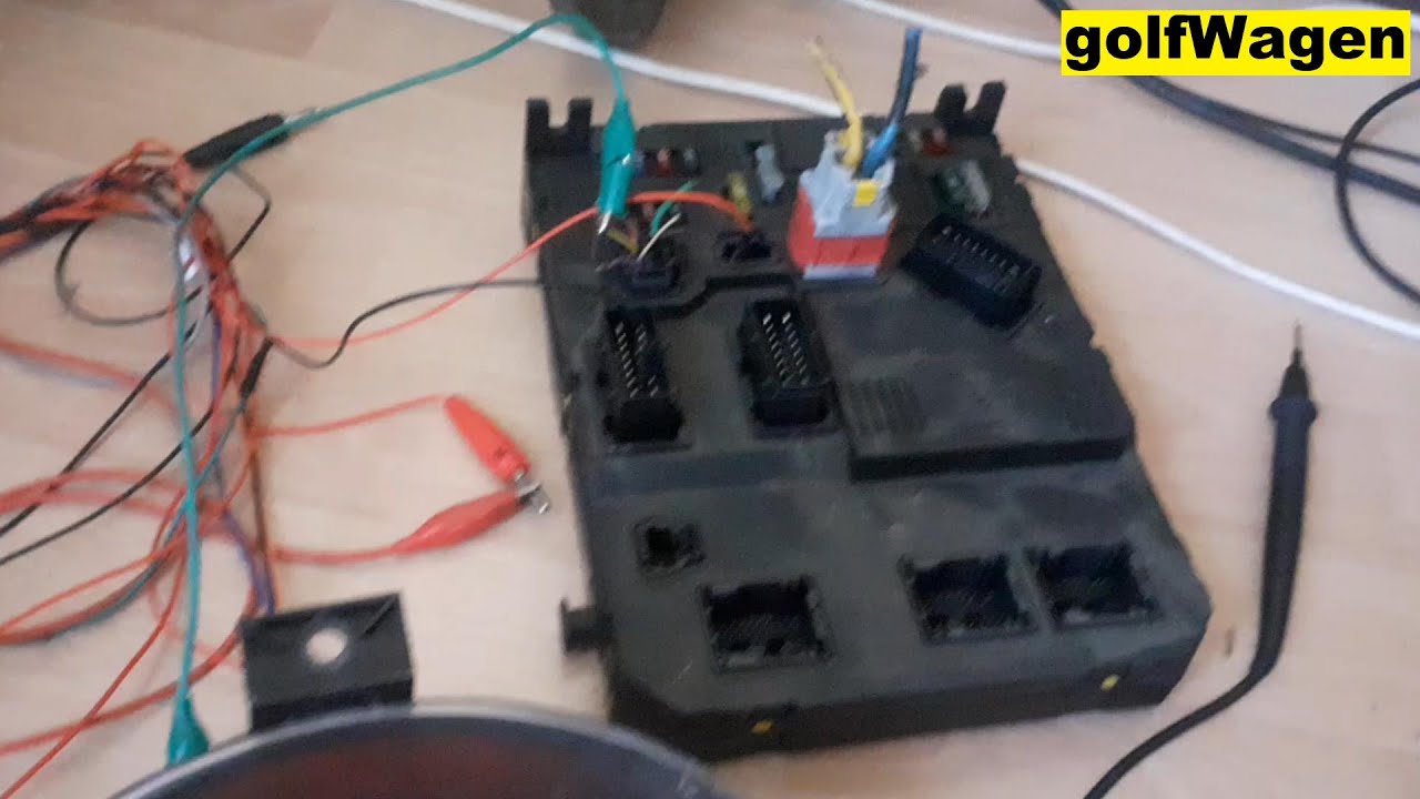PSA BSI bench connect to Instrument cluster VAN data signal