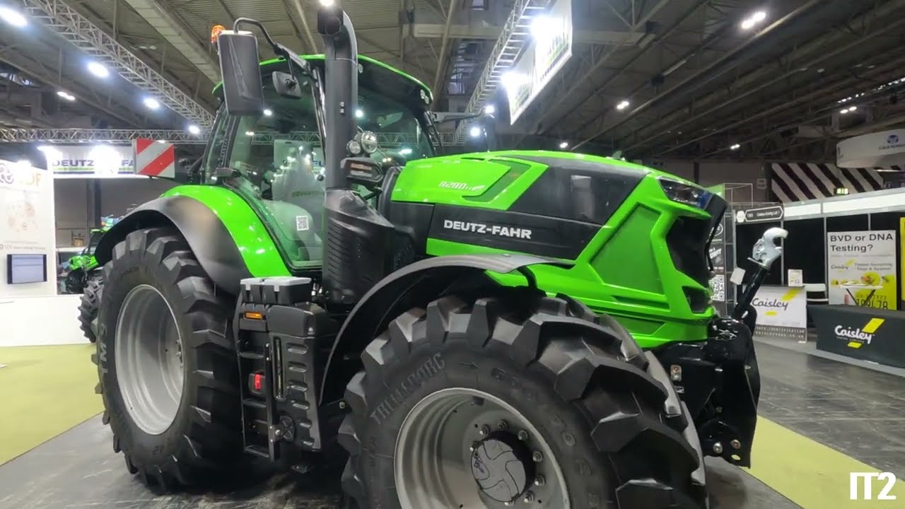 LAMMA Show 2024 - Deutz-Fahr 8280 TTV Agrotron 6.1 Litre 6-Cyl Twin Turbo Diesel Tractor (287 HP)