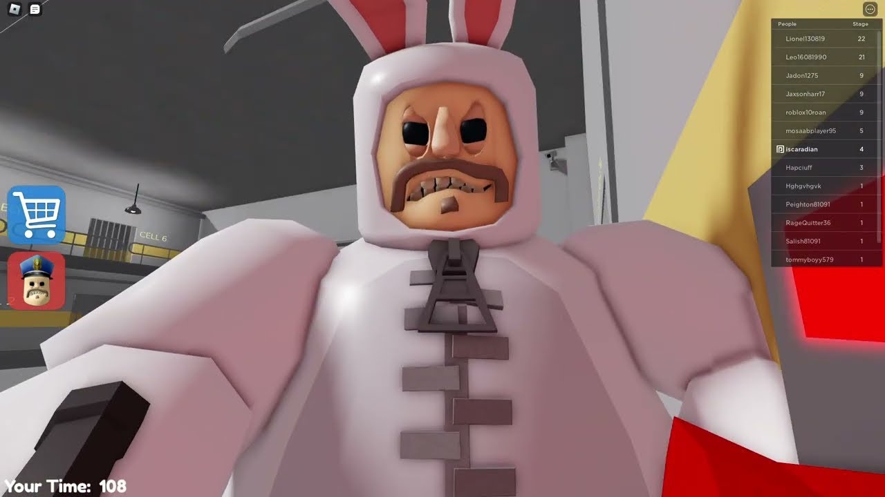 🐇BARRY'S PRISON RUN! Easter Holiday NEW UPDATE scary obby ROBLOX