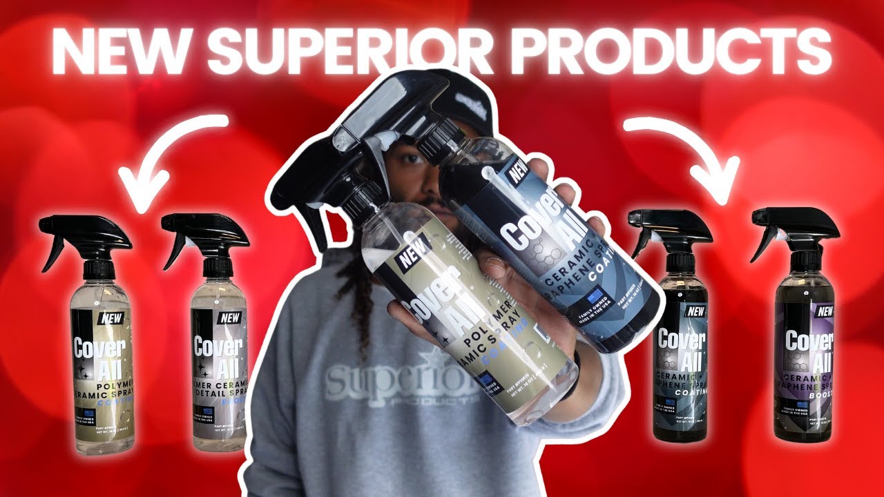 4 New Ceramic Products From  @SuperiorProductsClean - Ceramic Launch #SuperiorSeptember