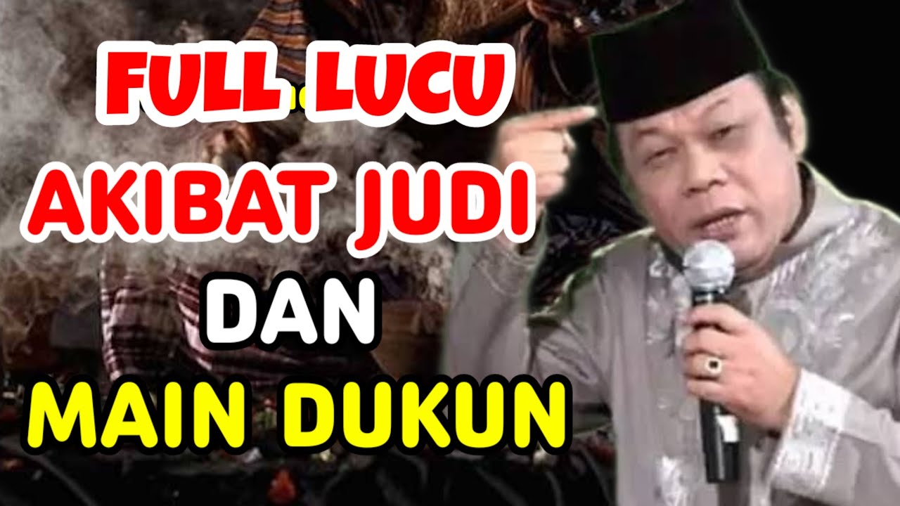 Fulll Lucu Ceramah KH Zainuddin MZ - Judi Masuk Desa