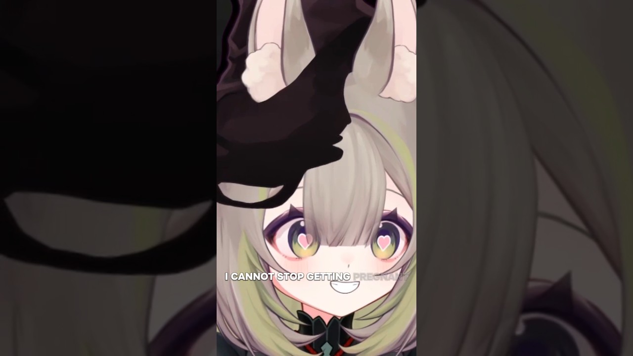 This vtuber is obsessed with what? #vtuber #live2d #vtuberart #envtuber
