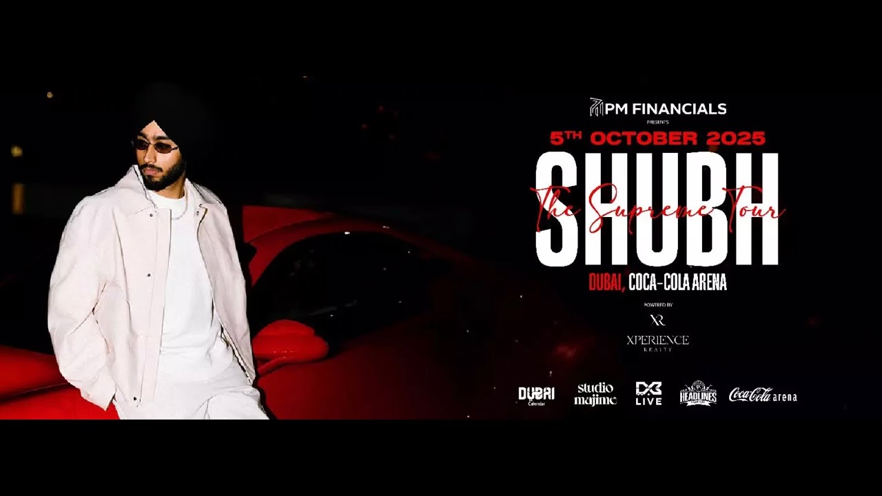 Shubh Live Concert in Dubai 2025 | Supreme Tour ft. Imran Khan (Special Guest Appearance) 🔥