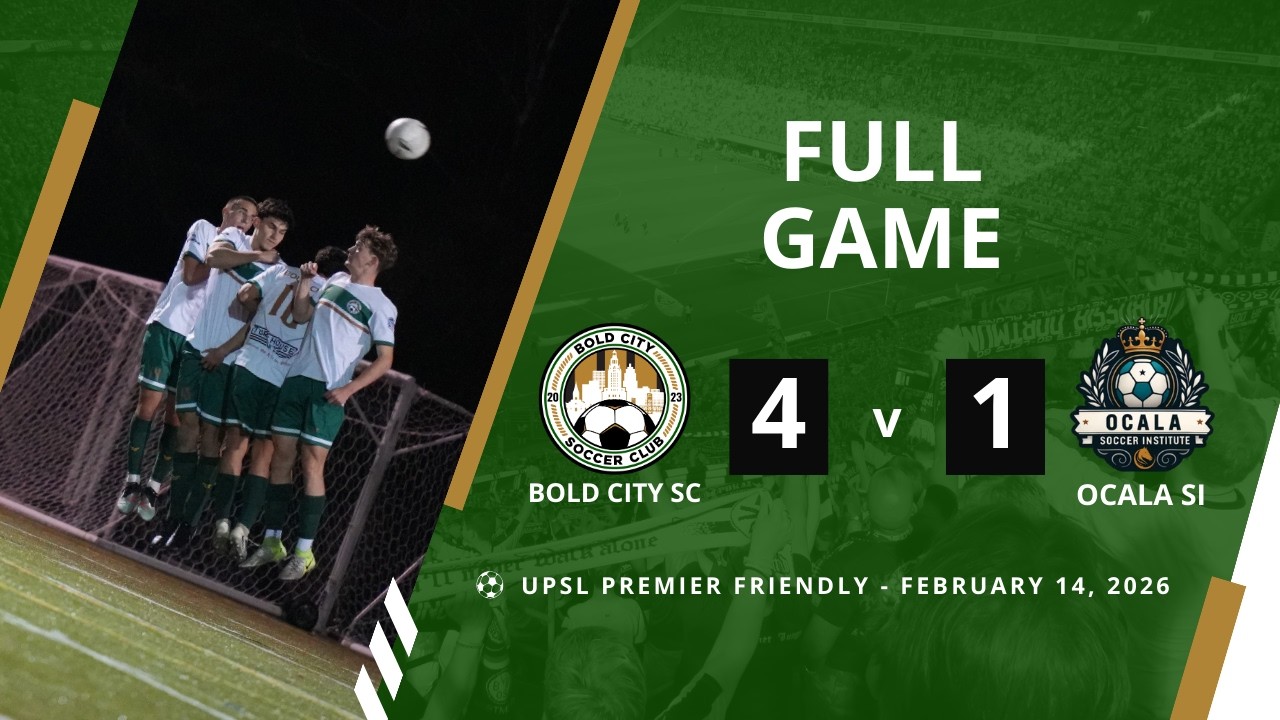Bold City SC vs Ocala Soccer Institute (Pre-Season Friendly), 2-14-2026