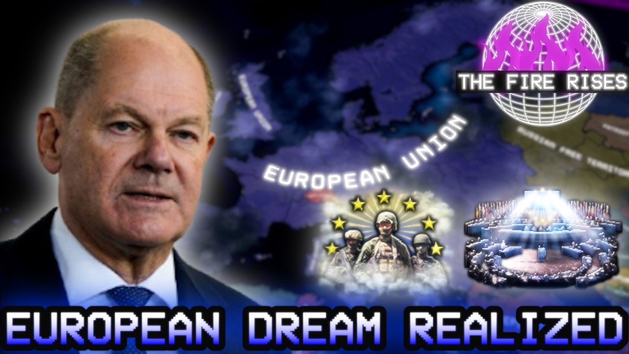 European Dream Realized - HOI4 The Fire Rises Germany EU Federalization Path