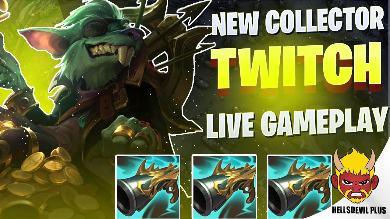 НОВАЯ СБОРКА КОЛЛЕКЦИОНЕРА TWITCH = СЛОМАН! - Геймплей Wild Rift HellsDevil Plus