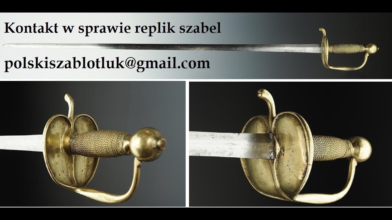 Fran&ccedil;ais forte-&eacute;p&eacute;e de cavalerie modele 1734 - Francuski pałasz/szpada kawalerii wz. 1734