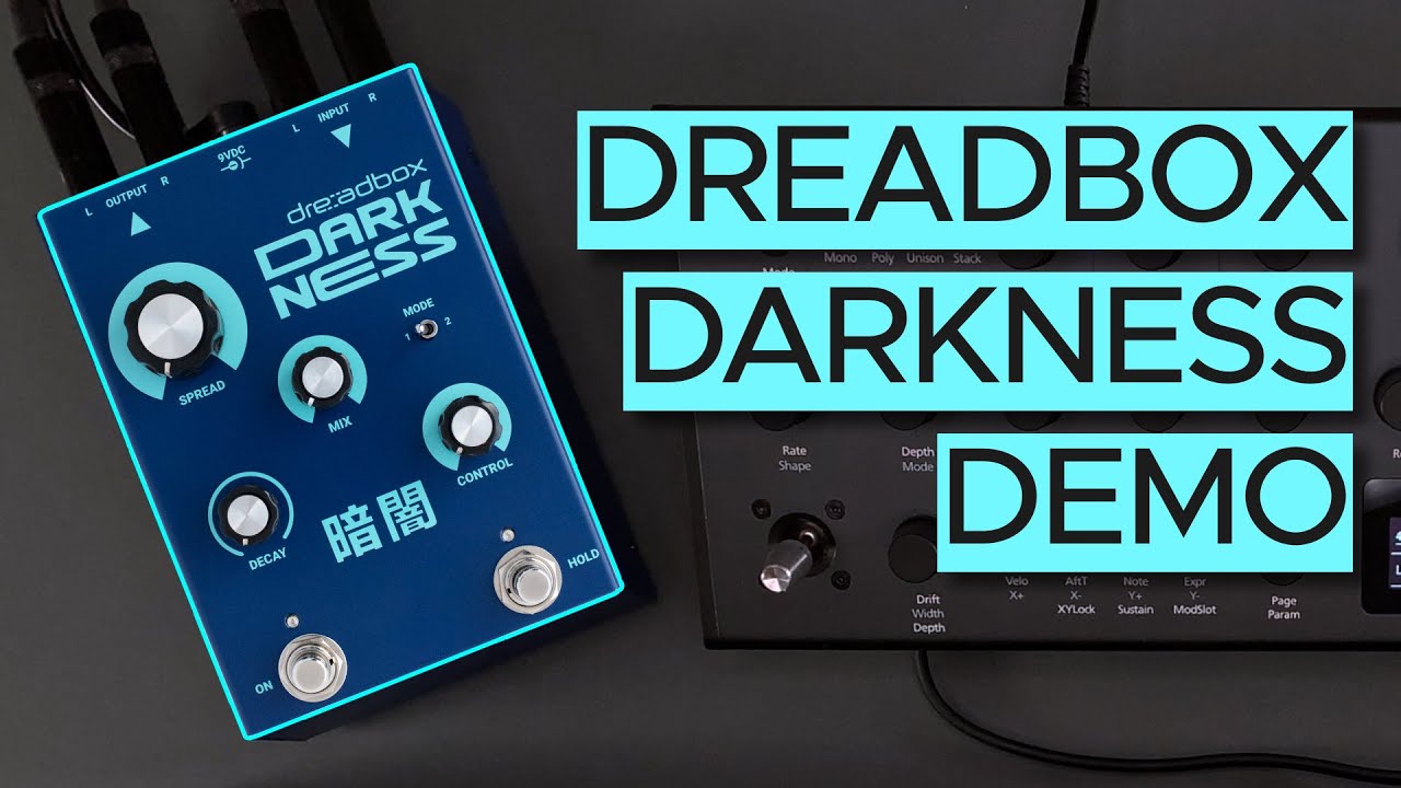 dreadbox darkness Sound Demo (no talking) with Modal Argon8