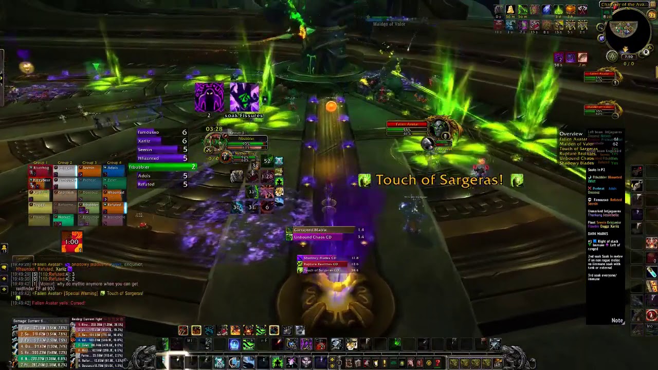 Limit Guild - Mythic Fallen Avatar (Legion) - Hunter PoV