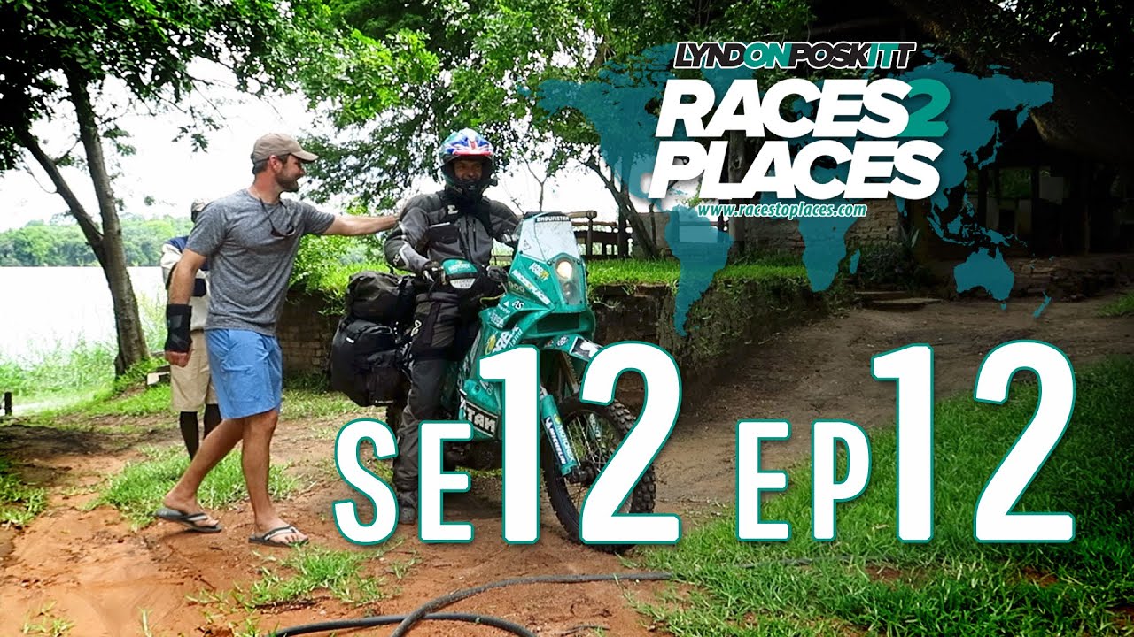 Races to Places SE12 EP12 - Borders! - Adventure Motorcycling Documentary Ft. Lyndon Poskitt