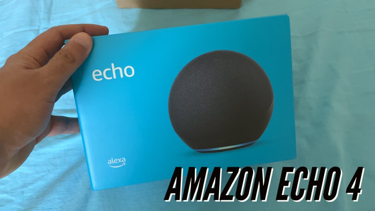 AMAZON ECHO 4 - O som PREMIUM com ALEXA