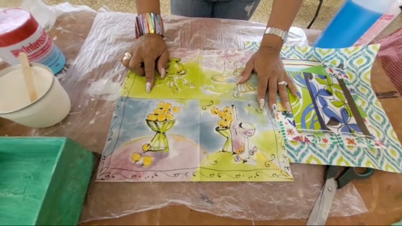 Decoupage Italiano #dbmanualidades #zaryzu #conloquetengamos