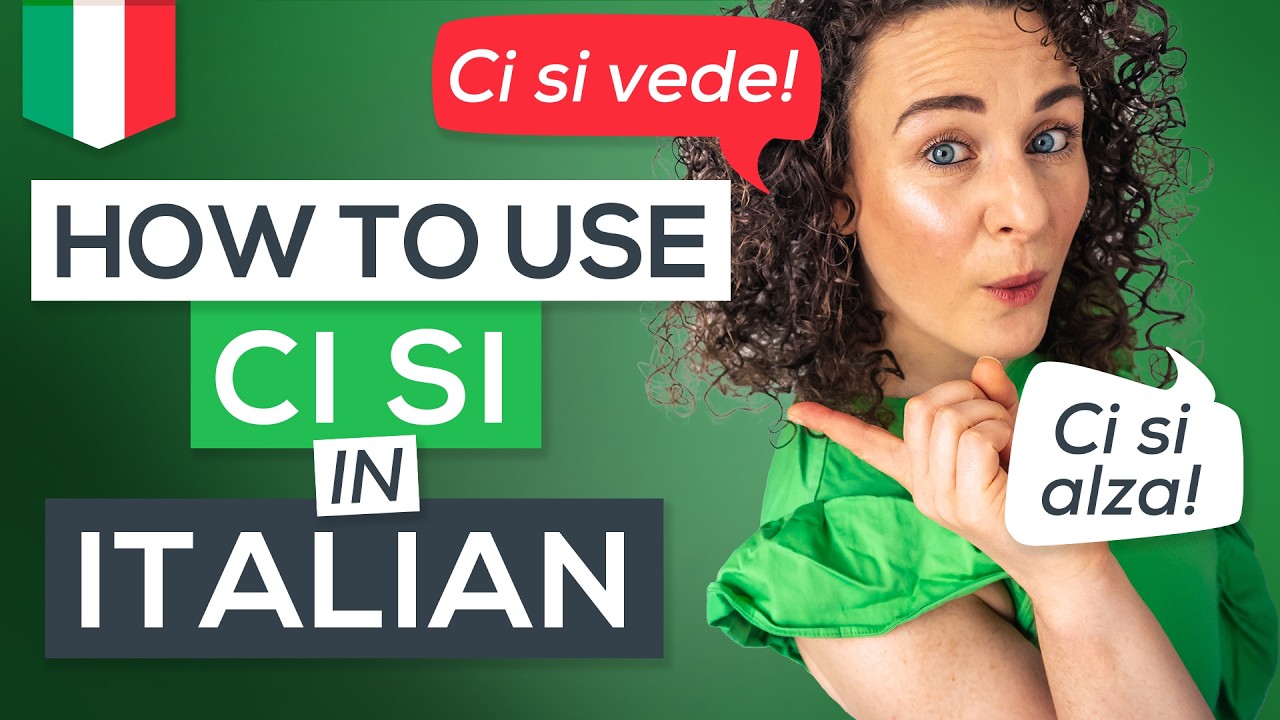 How to use CI SI in Italian Step-By-Step 📚 FREE PDF Cheat-Sheet