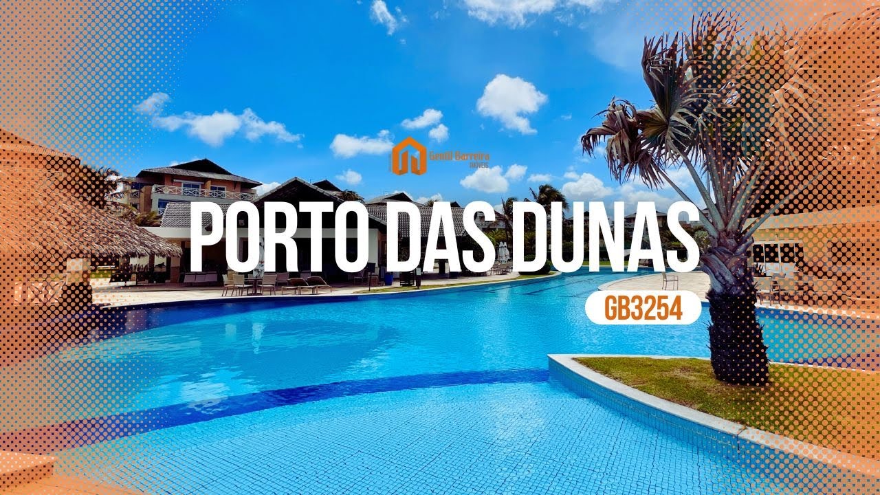 Cobertura Duplex de 210m² no Porto das Dunas: Condomínio com Lazer Completo a Beira Mar [cod.GB3254]