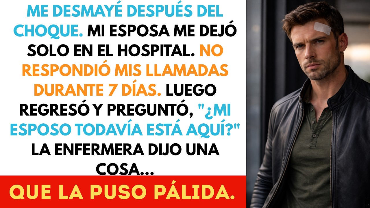 Después del accidente, mi esposa me dejó solo en el hospital y desapareció. 7 días después…