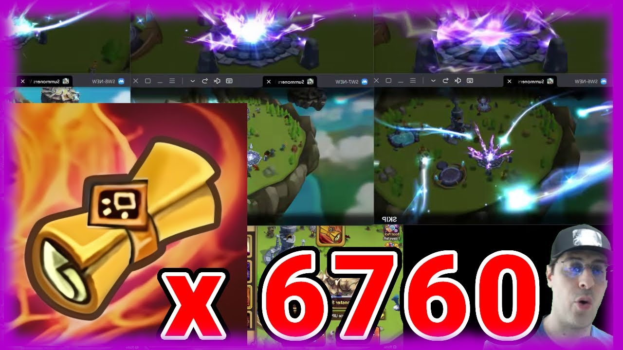 🎲 6760 Mystical Scroll Summons! 🔥 How many Nat 5? (Summoners War)
