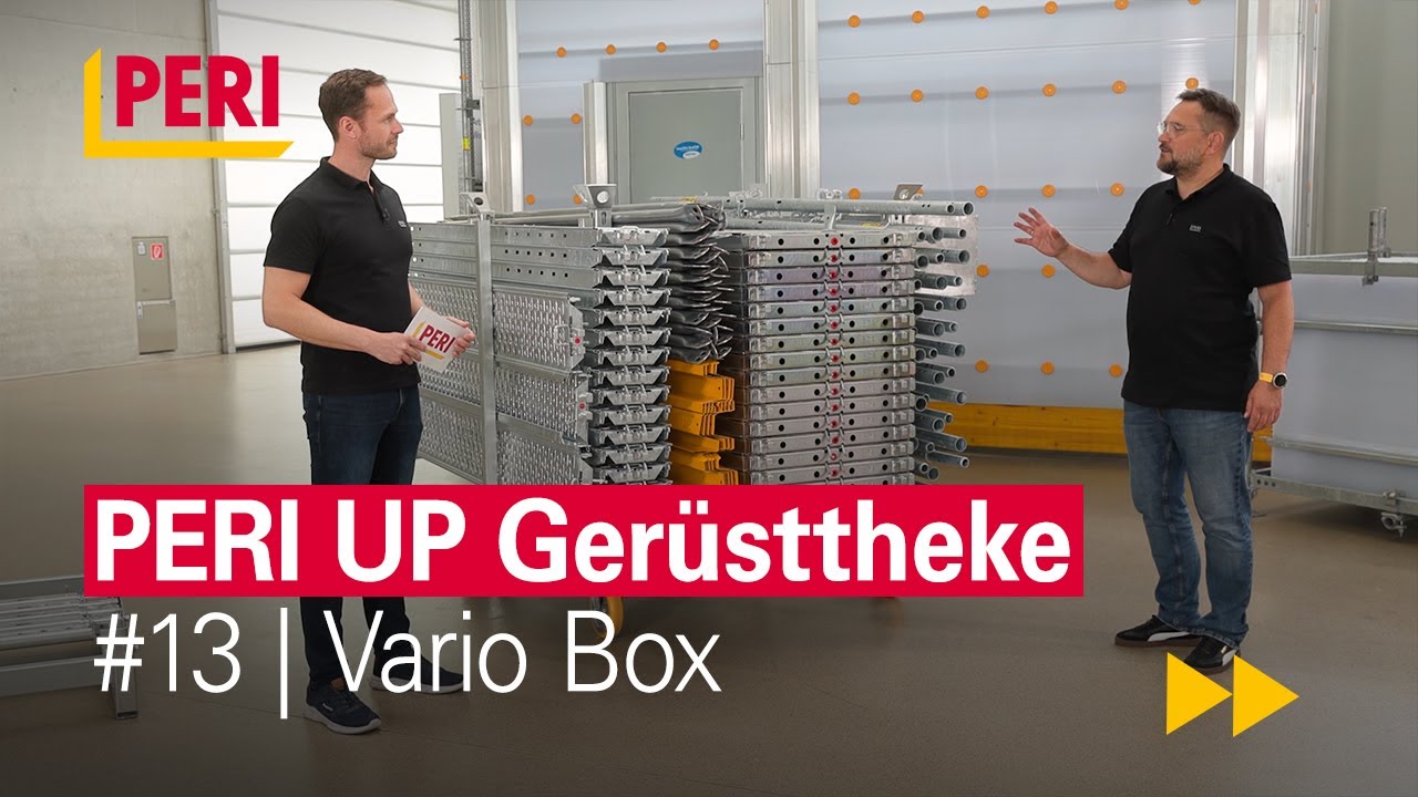 PERI UP Gerüsttheke | Folge 13 | Die Vario Box: Lager- und Transportlogistik einfach gemacht