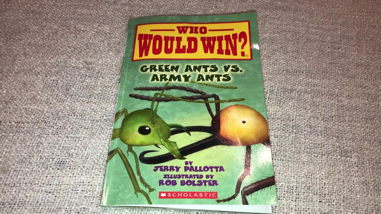Who Would Win? GREEN ANTS VS. ARMY ANTS