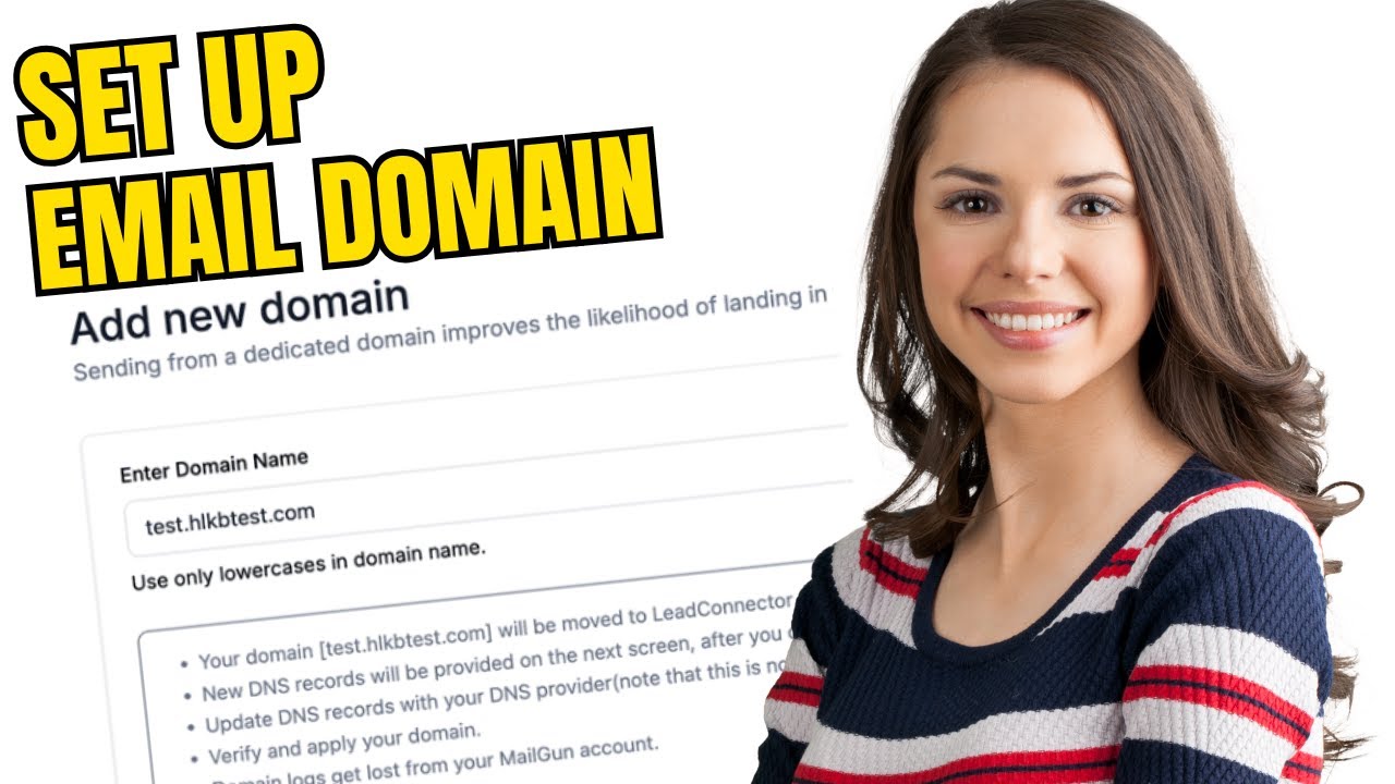 Set Up Dedicated Email Domain in HighLevel ✉️ | Full 2025 Guide for Better Deliverability 🚀