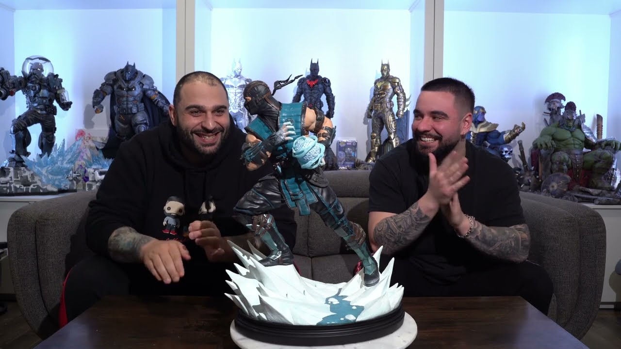 UNBOXED COLLECTABLES REVIEW EP-9 SUB ZERO 1/4 BY PCS UNBOXING (MOTAL KOMBAT)