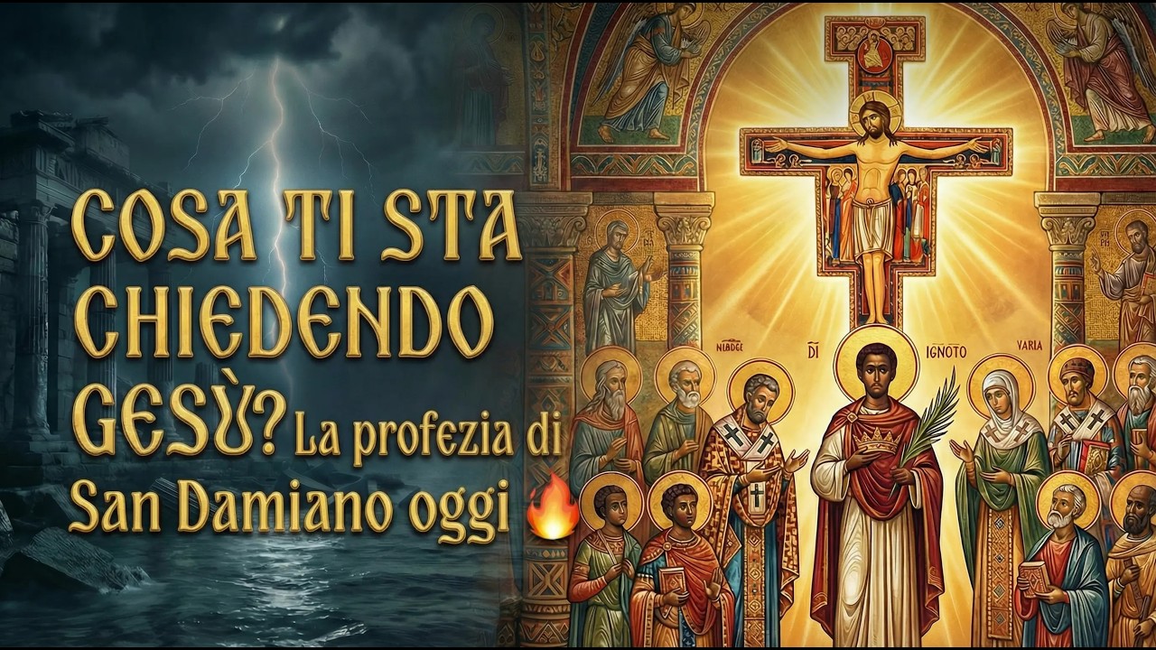 ✨SANTI DI OGGI:### COSA TI STA CHIEDENDO GESÙ? La profezia di San Damiano oggi 🔥