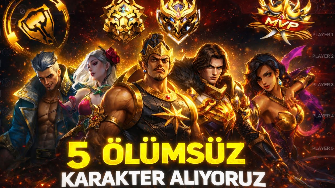 5 ÖLÜMSÜZ KARAKTERLERLE RAKİBE ZEHİR OLMAK
