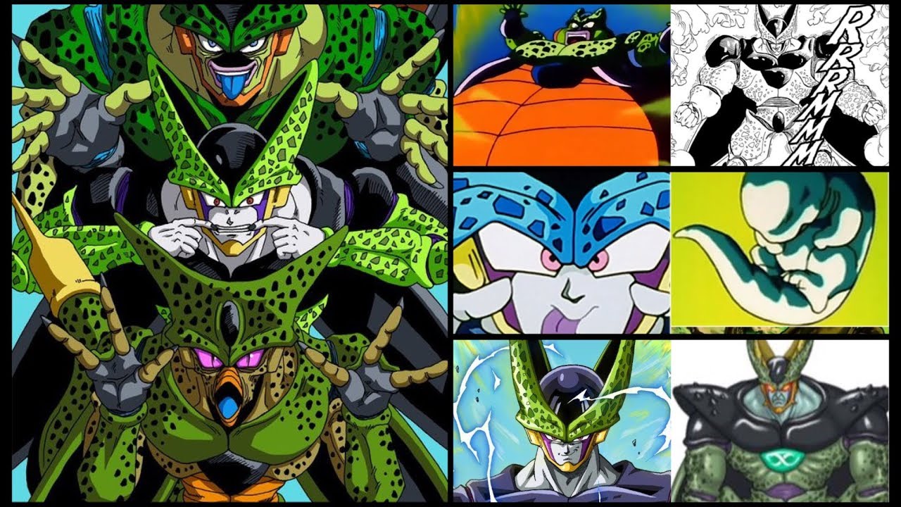 All Forms and Transformations of Cell ( DBZ, DBS, DBGT, DBH) | Evolution of Cell with Explanations
