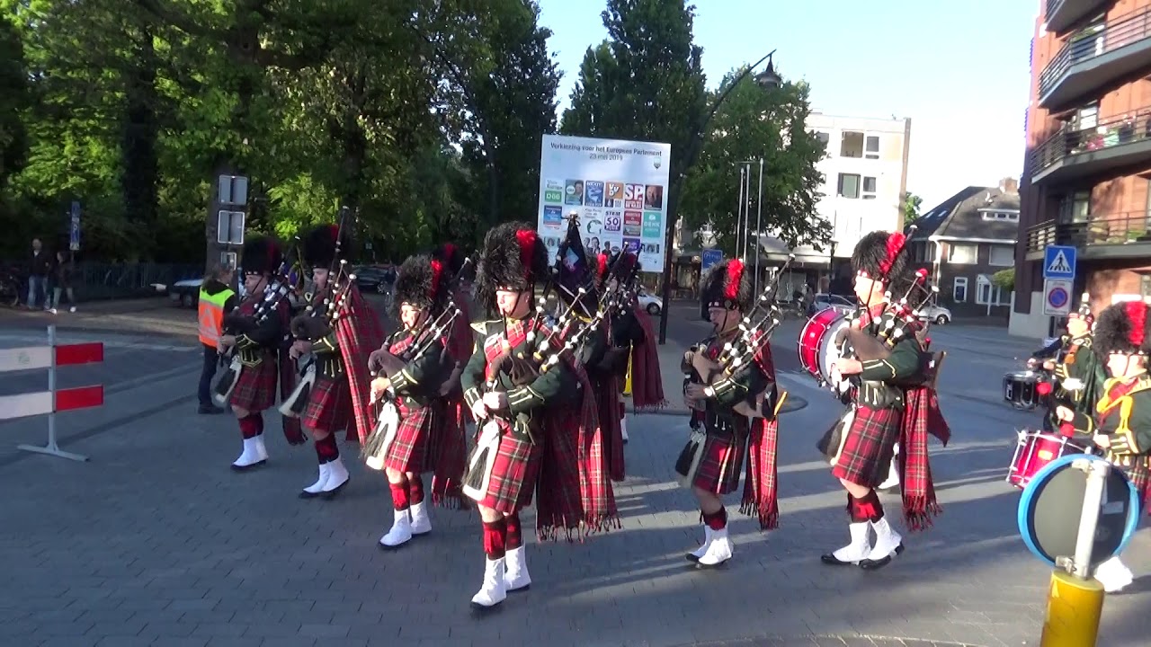 Pegasus Pipes & Drums Barneveld streetparade Zeist 2019