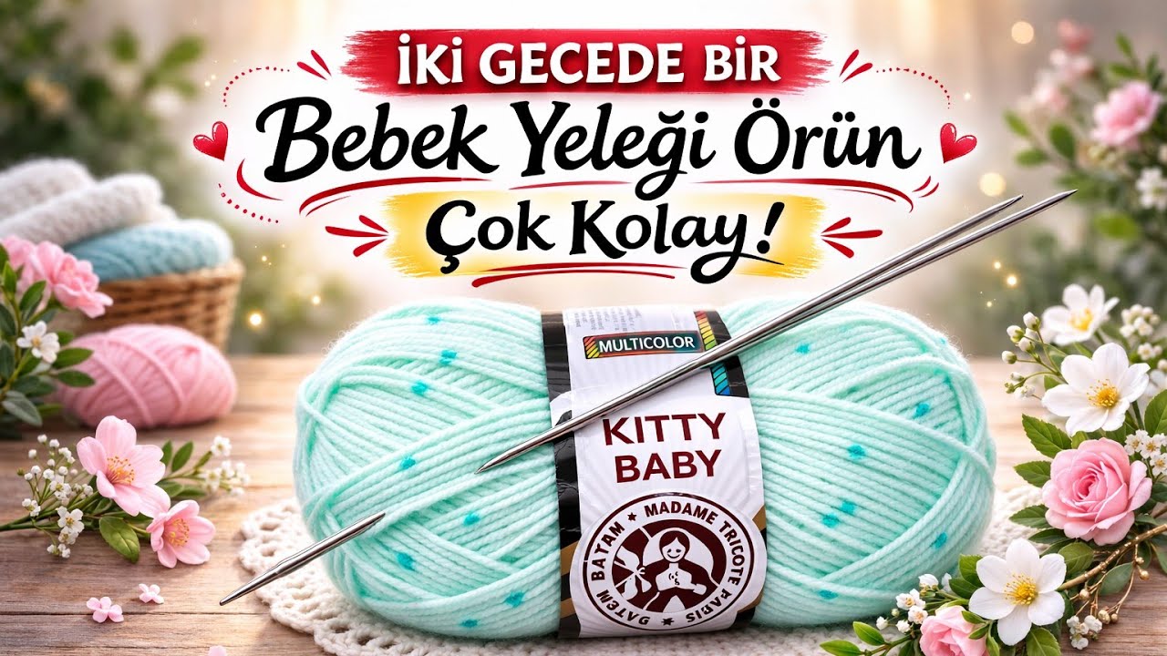 Çok kolay örgü modeli anlatımlı#knitting#knittingdesign#modelos #bebekörgüsü#beautiful#keşfet#örgü 