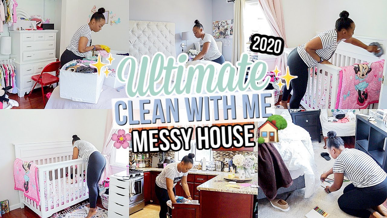 ULTIMATE CLEAN WITH ME! EXTREME SPEED CLEANING MOTIVATION | REAL LIFE HOUSE CLEANING | Nia Nicole