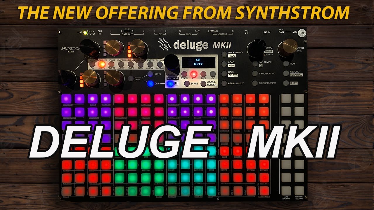 Новый Synthstrom Deluge MKII