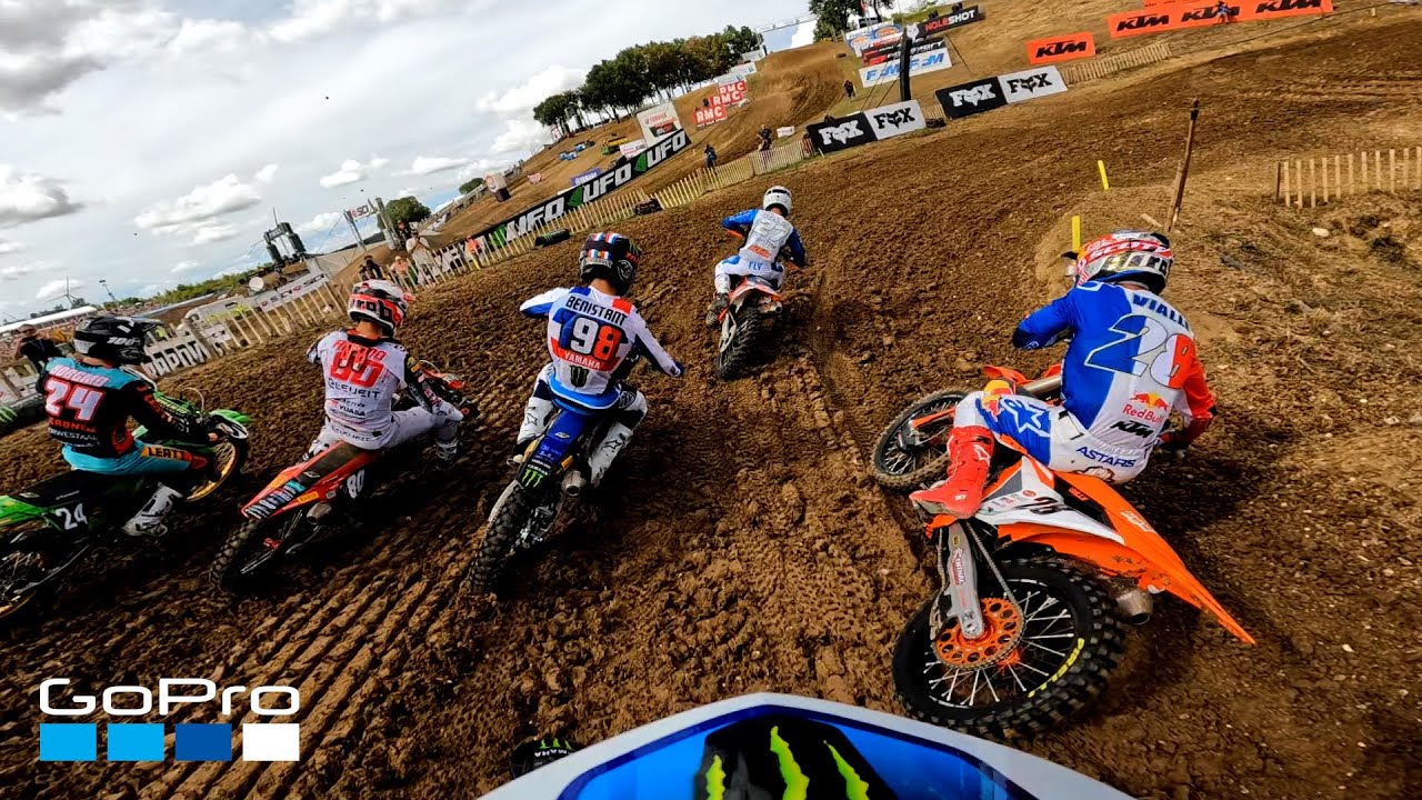 GoPro: Jago Geerts 2022 FIM MX2 Round 17 Qualifying Moto from France